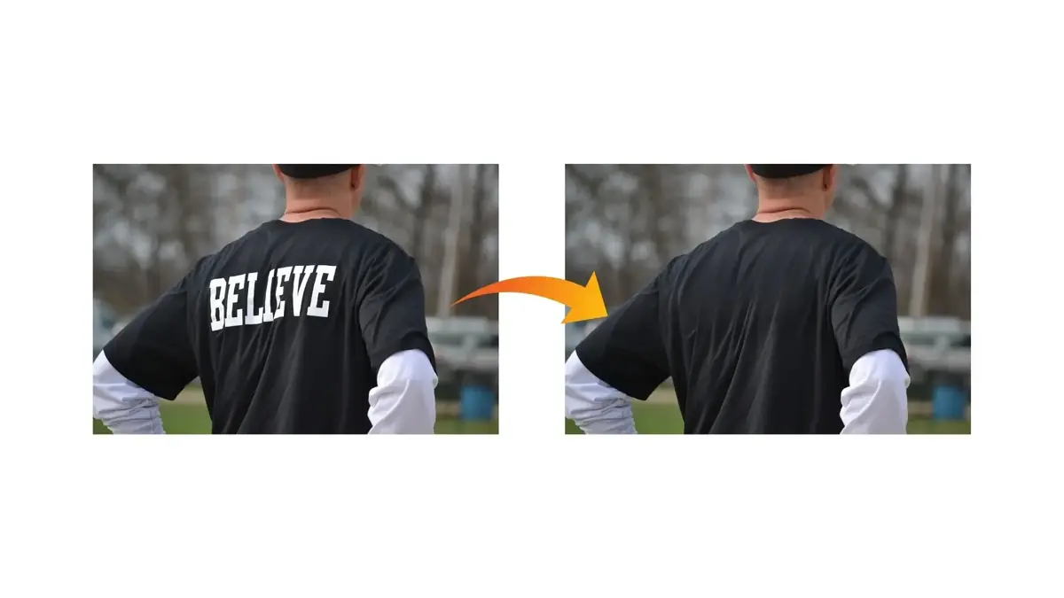 Modo veloce e semplice per cancellare il testo dall'immagine